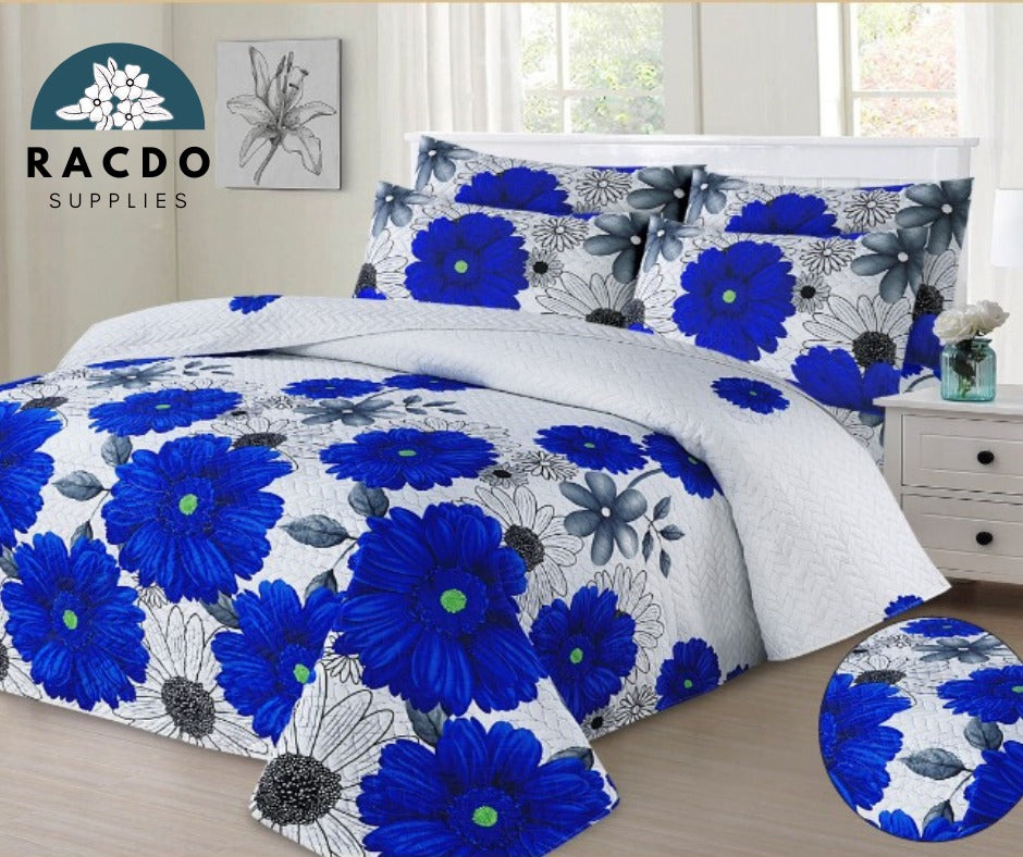 3 PC's Dyed Bed Spread – Refresh Your Bedroom in Style